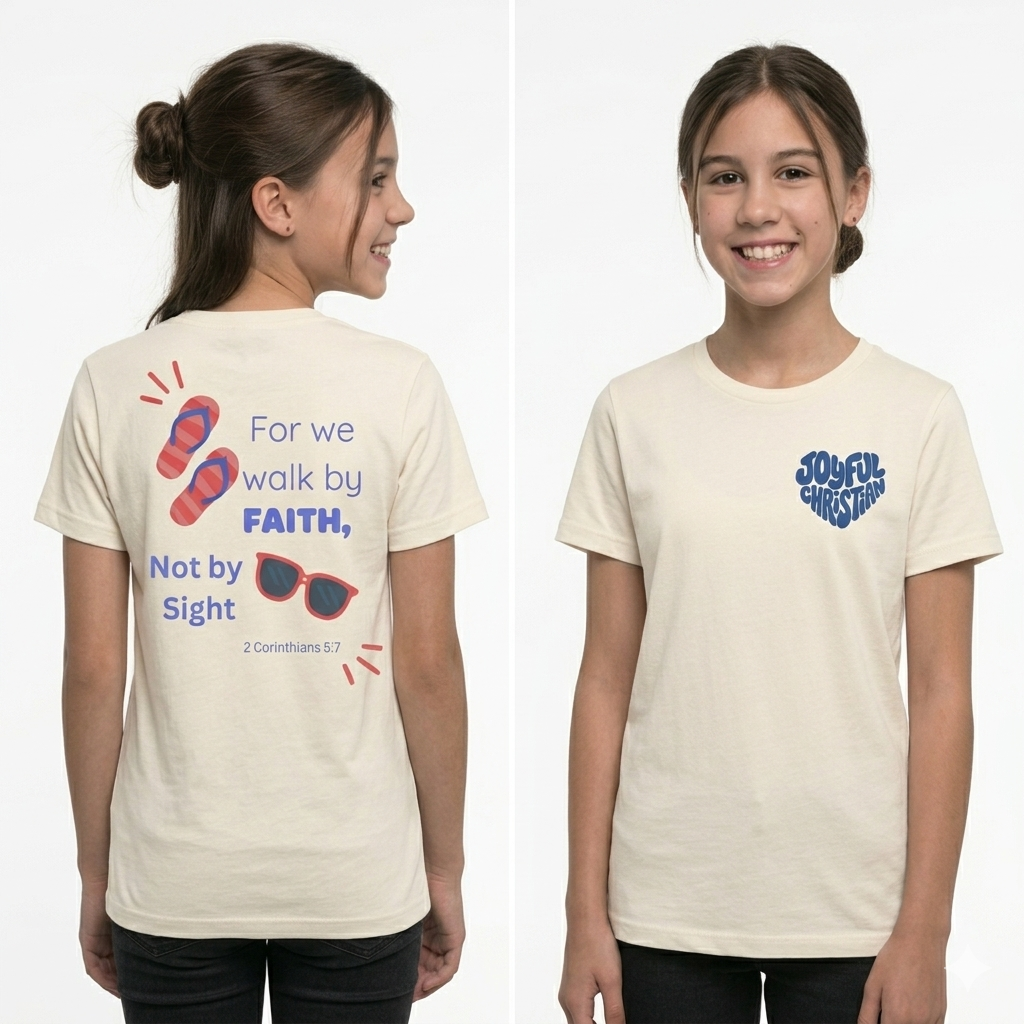 Walk By Faith: Youth T-Shirt