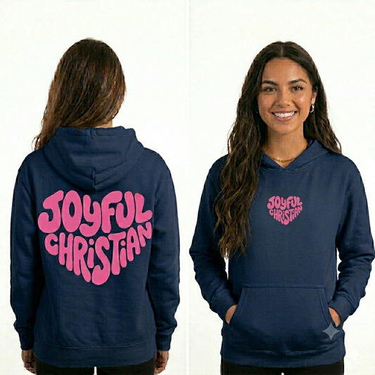 Joyful Christian Logo: ADULT Hoodie