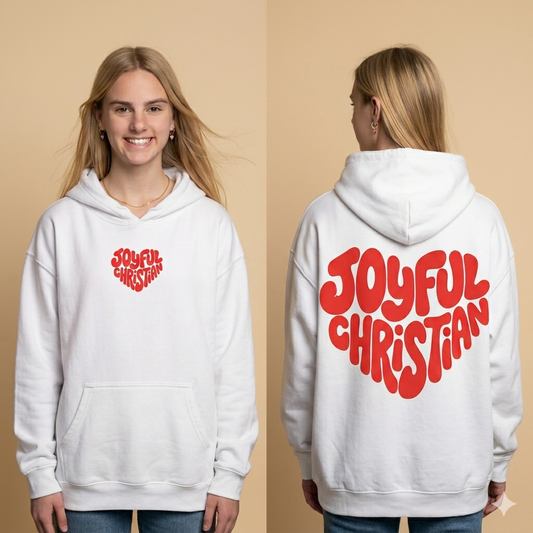 Joyful Christian Logo: ADULT Hoodie