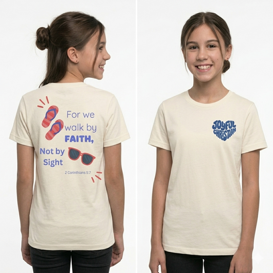 Walk By Faith: Youth T-Shirt