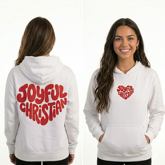 Joyful Christian Logo: ADULT Hoodie