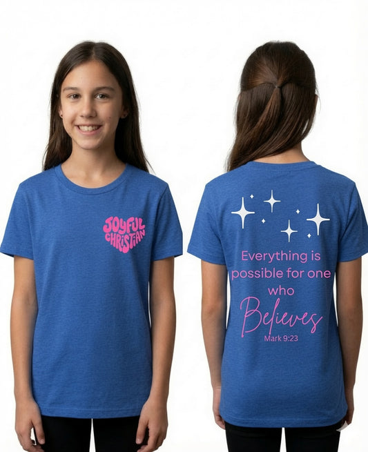 Believe: Youth T‑Shirt